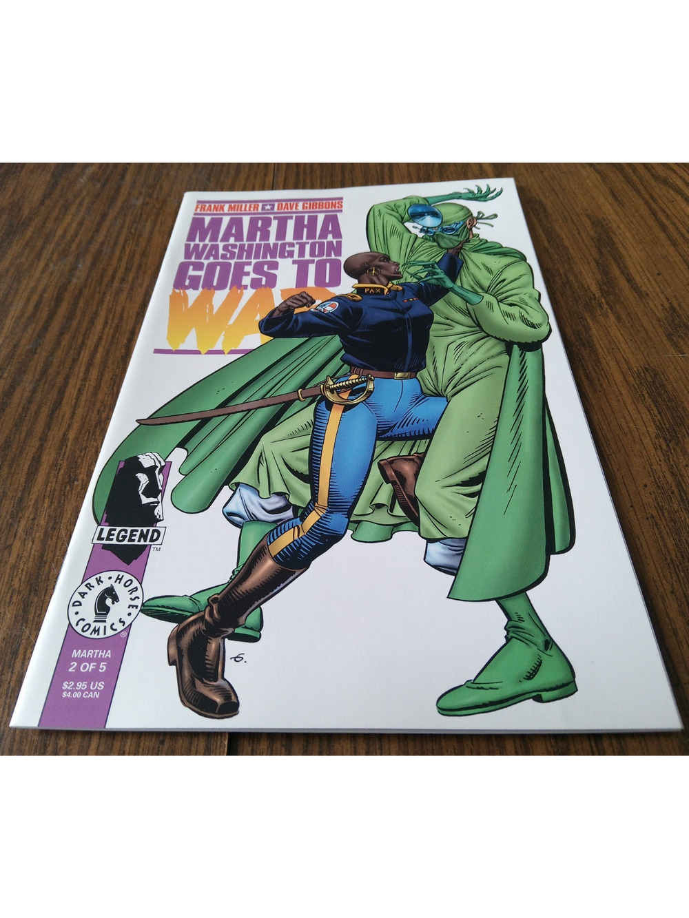 Martha Washington Goes To War #2 June 1994 Dark Horse Comics